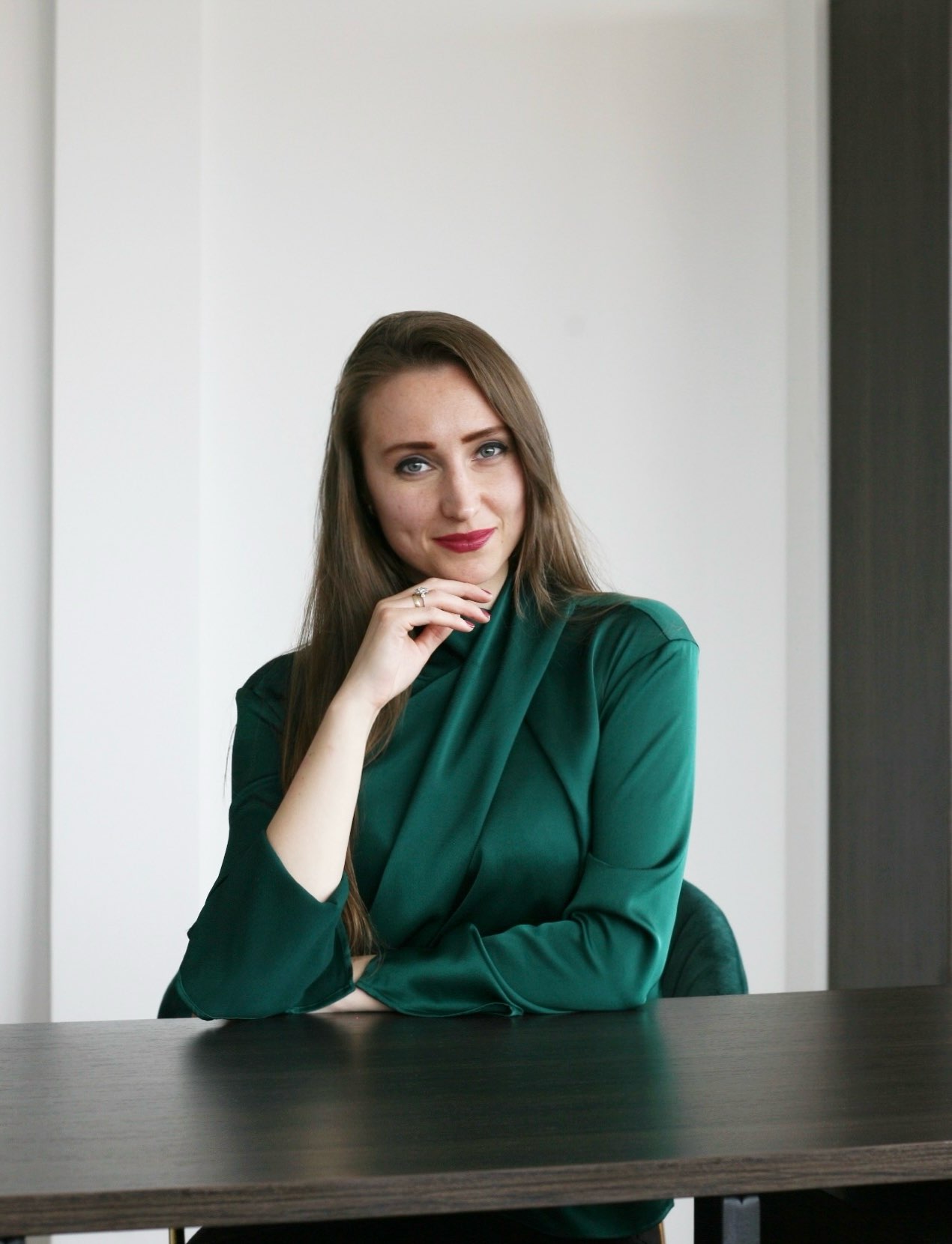 Adwokat Julia Winogrodzka przy pracy